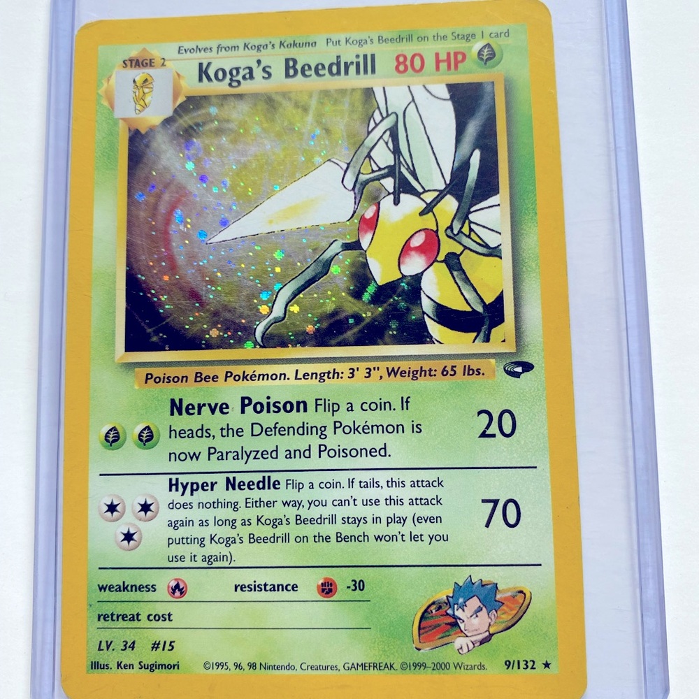 Pokémon Gym Set Kogas Beedrill